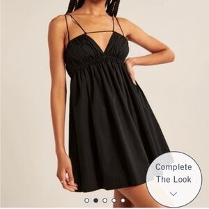 Abercrombie and Fitch Strappy Babydoll Mini Dress 22567